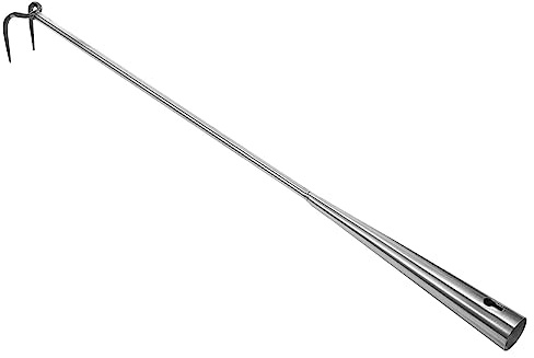 FELTECHELECTR Stainless Steel Meat Hook Grill Utensil Holder Meat Hooks Smoker for Home