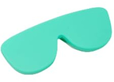 Lups – Funda para Gafas de Vista o Sol de Silicona Flexible, Ultraligera - 29g - Protección Resistente y Lavable, Diseño Universal Adaptable, Estuche Compacto | Múltiples Colores