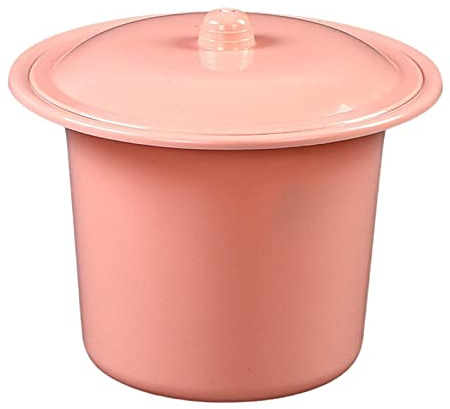 Cirraorive Sputacchiera Compatta, WC Portatile, Padella, Orinatoio per Casa, Hotel, Donne, Uomini, ROSA