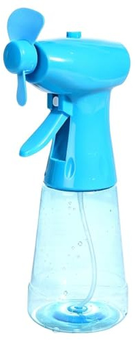 Mute Spray Bottle Fan, Water Mist Fan Spray Bottle Handheld Cooling Fans | 3-Speed, Powerful Electroplated Foldable, Personal Small Electric Fans for Girls/Women/Kids Summer Travel Cooling