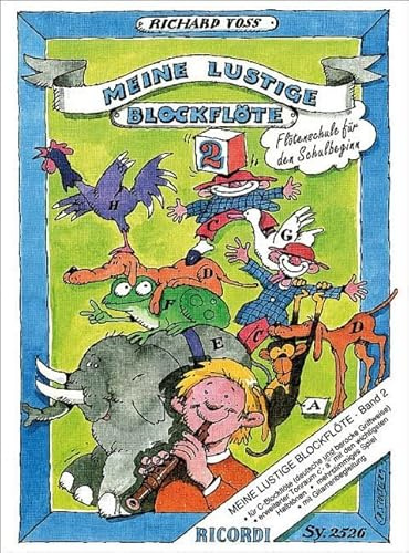 Ricordi - Meine lustige Blockflöte Band 2 - dt./barock