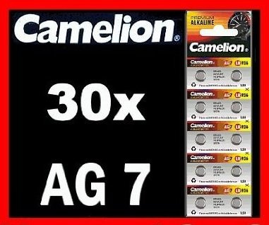 30 x Bouton AG7 LR57 195 395 gp91 a SR927 W