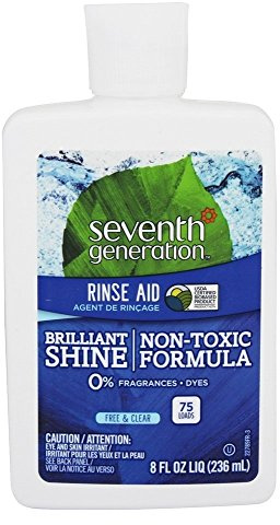 Seventh Generation Dishwasher Rinse Aid - 8 oz - 2 pk