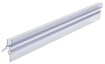 i-flair Premium Dichtung für Duschen mit 6 mm Glasdicke, Ersatz Gummilippen für Duschkabinen und Duschtüren - 1 x 100 cm