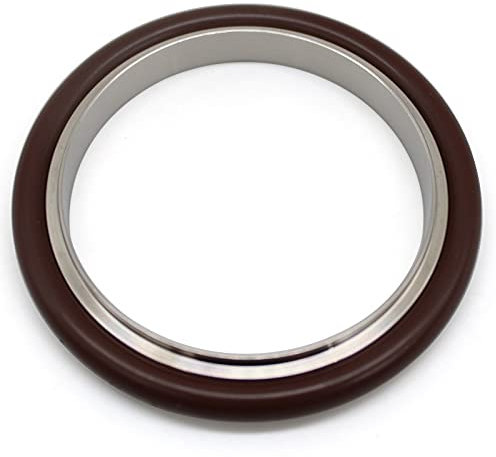 YSANO Lega di Alluminio a Tre Morsetti con Nocciola con Dado alare a Ali connessione a Tre Morsetti con SS304 Parentesi di centraggio e Fpm o- Squillo (Color : Clamp Set, Size : KF40)