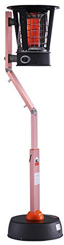 Chauffage de terrasse, chauffages à gaz extérieurs, lampe chauffante de jardin sur pied en acier inoxydable, chauffage commercial/domestique réglable en hauteur, gaz liquéfié little surprise