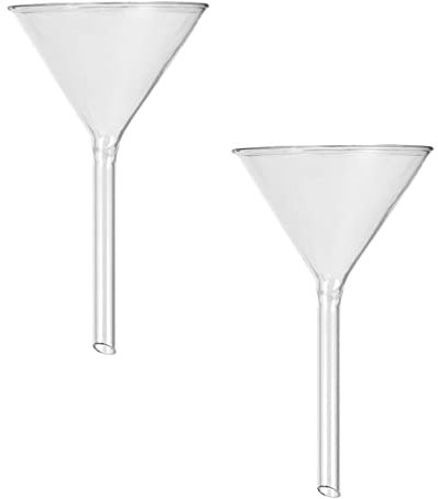 Imbuto In Imbuto In Borosilicato A Stelo Lungo Per Laboratori Scientifici E Uso Domestico In Cucina
