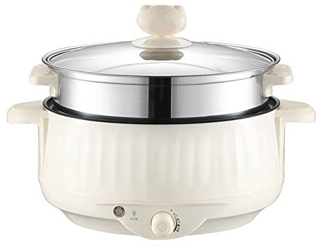 SUNMME Pentola per zuppe Dormitorio Pentola elettrica Cucinare, friggere e friggere Pentola Tutto in Uno Pentola Antiaderente Padella elettrica Pentola elettrica da asporto