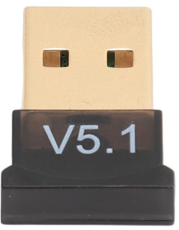 USB Bluetooth Adapter for PC 5.1,Bluetooth Dongle 5.1 USB Bluetooth Dongle for PC,Windows 11/10/8/8.1/7 Plug and Play for Computer Desktop,Laptop,Mouse,Keyboard,Headsets,Speakers