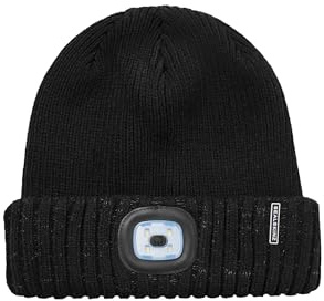SEALSKINZ Heydon Aquasealz® Unisex-Mütze für kaltes Wetter, wasserdicht, LED-Rollmanschette, Alltags- und Outdoor-Aktivitäten, Fleecefutter