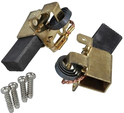vhbw 2x balais charbon 7 x 12 x 18 mm compatible avec Bosch 3 603 B6A 001 | 3 603 B6C 701, POF 1400 ACE, POF 1200 AE défonceuse