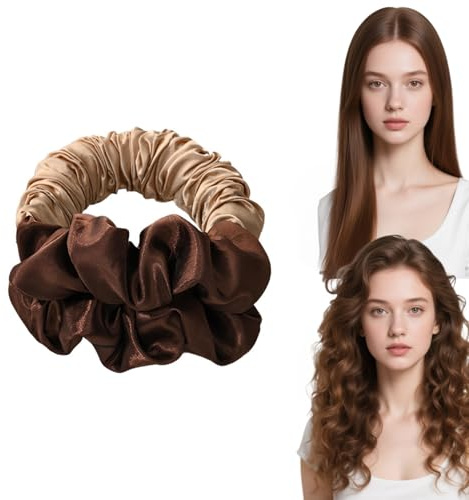 Sleepy Tie Heatless Hair Curler – Soft No Heat Curling Headband, Heatless Curls Lazy Rollers for Long Hair, Overnight Curlers for Medium to Long Hair, Silk Sleep Scrunchie for Damage-Free Styling