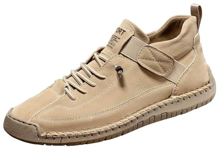 Colorante Bianco per Scarpe in Pelle Scarpe da Corsa Traspirante Antiscivolo Sneakers da Ginnastica Comode in Pelle Casual Morbida con Lacci Scapes Camminata Autunno Comode Correttore Bianco