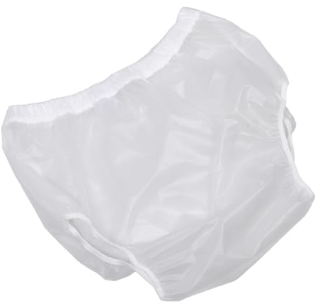 FRCOLOR Pañales Lavables a Prueba de Fugas para Adultos, Calzoncillos Impermeables Reutilizables Tamaño M, Cintura Elástica, Unisex, Protección para Incontinencia Durante el Día Noche,