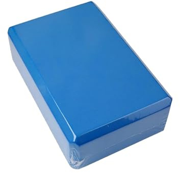 Yogasten pilates block – 23 cm EVA-skum yogablock för nybörjare och proffs, 1 pack lätta fitnessblock för stretchning, balans, flexibilitet och rehabilitering
