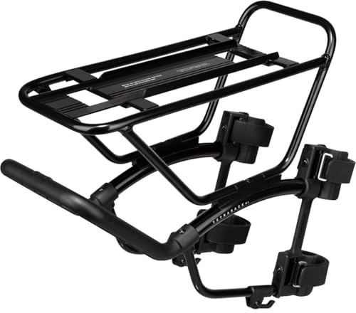 Topeak TetraRack M1 | Topeak TetraRack M1 Aluminium-MTB-Gepäckträger vorne – Schnellwechsel-Gabelhalterung