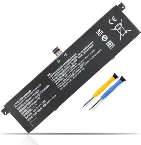 K KYUER 39Wh R13B02W R13B01W Laptop Batteria per Xiaomi Mi Notebook Air 13.3 2018 Notebook Batteria Sostitutiva compatibile con Xiaomi Mi Laptop Air 13 2018 13.3-inch Series R13B02W 7.6V 5320mAh