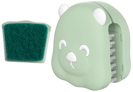 Cabilock Cepillo De Limpieza Multifuncional Vajilla Palillos Cortadores Espátulas Material Seguro y Duradero Cepillo Eléctrico Para Baño
