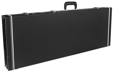 Gator GW-EXP Deluxe Holzkoffer für Explorer Gitarren – Robuster Gitarrenkoffer mit Plüsch-Innenfutter, ideal für Bühne, Studio & sicheren Transport