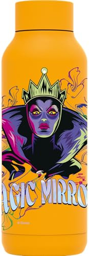Quokka Villains Evil Queen - Borraccia termica in acciaio inox, tinta unita, 510 ml