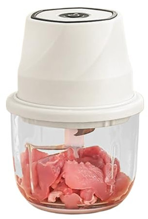 Tritatutto Elettrico Per Verdure - Mini Robot Da Cucina, Tritatutto Elettrico Per Alimenti | Frullatore Per Cipolle E Verdure, Tritatutto Elettrico Per Aglio, Tritatutto Per Aglio E Cipolla Ad Alta