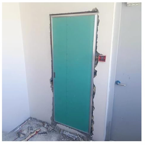 Trockenbau-Zugangsklappe, Versteckte Trockenbau-Serviceabdeckung, Trockenbau-Revisionstür Aus Aluminiumlegierung, Einfach Zu Installierende Trockenbau-Inspektionsluke(600x750mm/24x30in)