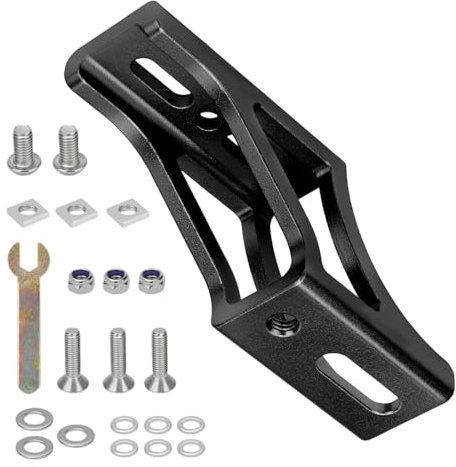 Faltbarer Adapter für Fahrradgepäckträger vorne – verstellbare Halterung für Gepäckträger von Klapprädern – ergonomische Halterung, Fahrradzubehör für tägliche Lasten