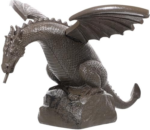 Luxshiny Buse De Fontaine Dragon pour Jardin Décoration D'arrosage Extérieur Résine Solide Accessoire De Fontaine pour Étang Pulvérisateur d'eau Compact pour Piscine