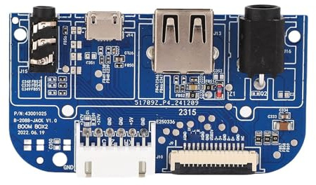 Eujgoov USB -Ladehafen -Board Audio -Lade -Jack -Board -Ersatz für Boombox 2