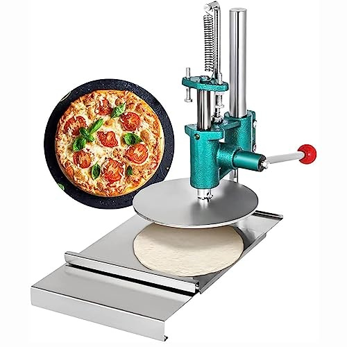Dough Sheeter Pasta Maker, Manual Stainless Steel Press Machine with Cast Iron Base for Pizza and Pastry,Ideal for Home and Commercial Use