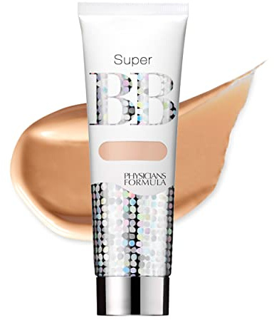 Physicians Formula Super BB Cream. All in 1 Tinted Beauty Balm Foundation Cream, Sheer Moisturizing Coverage, Cruelty Free Light/Medium