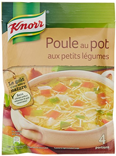 Knorr Soupe Poule au Pot aux Petits Légumes pour 4 Personnes 72 g