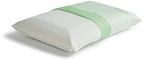 Cortassa Soluko - Seifenkissen aus Memory-Schaum, Aloe-Bezug, weiches Stützkissen, Kissen für Nackenschmerzen der Arme, anatomisch, antiallergisch, H15 Einzelbett