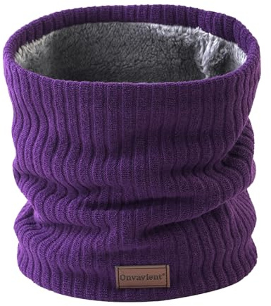 Onvavient Sjal herr vinter, vinter halsslang skidåkning, tubhalsduk halsduk halsvärmare ansiktshalsduk fleece loop halsduk män kvinnor, varm tjock tubhalsduk halsvärmare sport motorcykel cykel