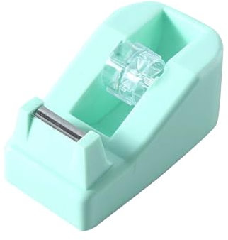 Mini dispenser per nastro adesivo, ricaricabile, 18 x 20 mm, per casa, scuola, ufficio