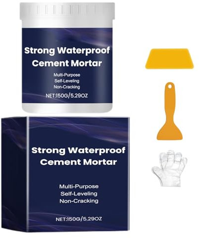 Malta cementizia Impermeabile 150 G, Riparazione Di Perdite Di Parete Esterna, Malta Di Cemento Per Perdite D'acqua, Malta Di Sigillatura Impermeabile, Sigillante Di Perdite Della Parete Domestica,