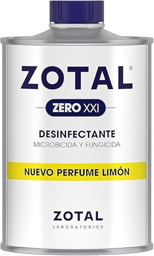 ZOTAL ZERO - Desinfectante Microbicida Limón | Limpieza Profunda | Uso Profesional y Doméstico | Aroma Fresco (2, 500)