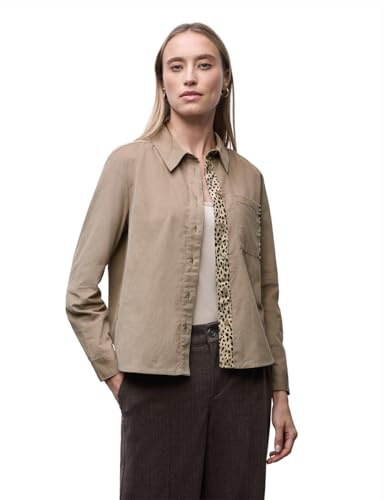 Street One Damen Cordbluse mit Tapedetails