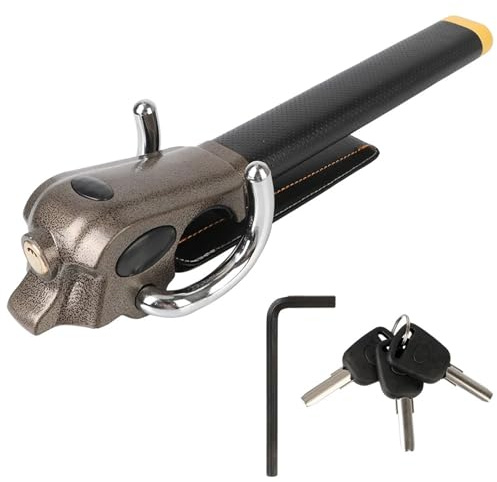 Antivols auto Verrou de volant voiture, Protection antivol, verrouillage intérieur, dispositif sécurité, accessoires automobiles pliables Antivol Volant