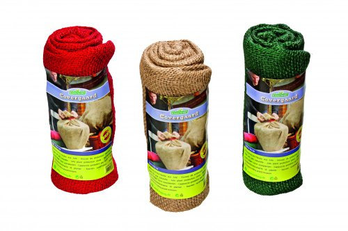 Romberg 75610K Große Pflanzenschutz-Haube aus Jute 110 x 60 cm (Pflanzenschutz-Haube), Farbe:grün