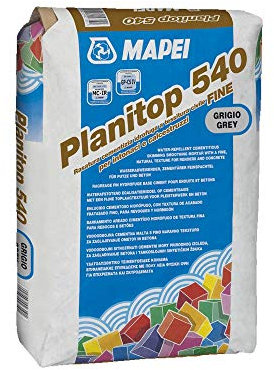 Rasage cementizia idrofuga grise 25 kg planitop 540 Mapei