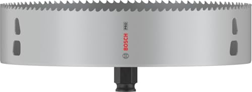 Bosch 1x PRO Multi Material PC Plus Lochsäge, 210 mm | für Weichholz, Trockenbauwand, Ø 210 mm, Professional Zubehör Bohrmaschine