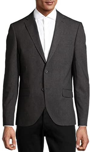 Steffen Klein Giacca da uomo dal design Business Slim Fit, antracite., 106