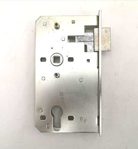 Einsteckschloss für Schlosskästen 30mm Rohr Stulp 24x167 mm Dorn 60 PZ/W 72/8 Tor-Ersatzschloss (Stulp 24x167 - für 30mm Rohr)