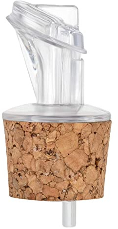 Boquilla de plástico con corcho | ancho | adecuado para aceite, vinagre, licores o licores