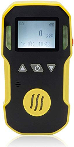 Samnuerly Detector portátil de Fugas de Gas CO - Medidor portátil de monóxido de Carbono Detector de Gas CO con Pantalla LED Duradera