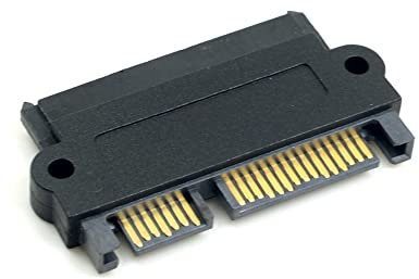 NFHK SFF-8482 SAS Adattatore raid per hard disk SATA da 22 pin a 7 pin + 15 pin con porta di alimentazione a 15 pin