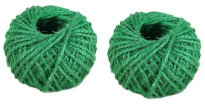 jojofuny 2piezas Juguetes De Fútbol De Cordel De Yute Natural Cordel Grueso para Interiores y Exteriores y Jardín De Longitud