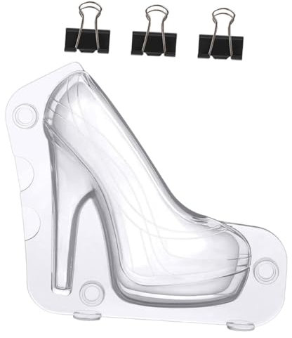 Hoement 1satz Hochzeits-high-heel Backform Transparentes Mold Für Schokoladen Und Fondant-dekorationen Für Desserts Und Diy-bäckerei Für Hobbybäcker Und Profis