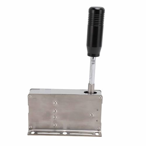 Tangxi USB Sequential Shifter, PC USB Simulator Shifter, PC SIM Racing Gaming Shifter, für G25 G27, für für T500, für 11 10 7 XP (Black)